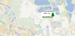 kaartje kerstbomen